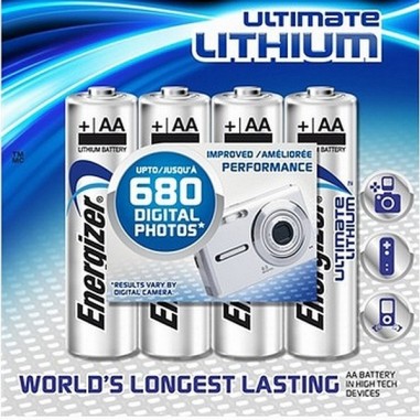 Energizer Ultimate Lithium - 4x 1,5V...