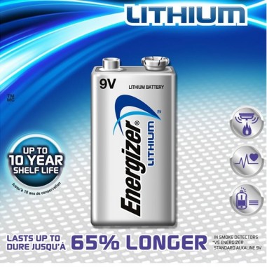Energizer Lithium Battery -...