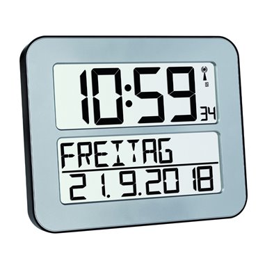 TFA 60.4512.54 'Time Line MAX' Rádiom riadené hodiny na stenu 258x212