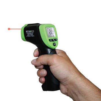Elma 614A - Infrared thermometer with double lasersight