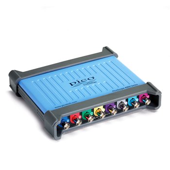 PicoScope 4824A - osemkanálový USB osciloskop s vysokým rozlíšením