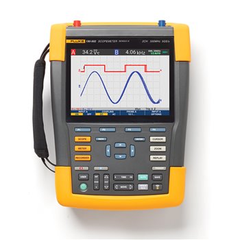 Fluke 190-502-III/S - 500MHz dual channel scopemeter with SCC accessories