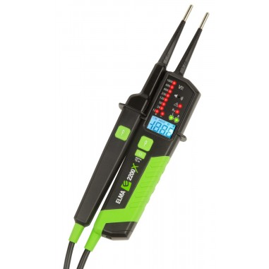 Elma 2200x - two pole tester with RCD...