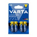 Varta Longlife Power AA 4PK - 1,5V AA batérie (balenie 4ks)